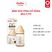Bình sữa cổ rộng PPSU Multi Fit PPSU Chuchu Baby chính hãng