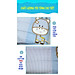 Gối trẻ em cotton LIDACO cho bé 3-8 tuổi kích thước 30x50cm