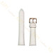 Dây đeo đồng hồ da bò màu trắng Size 14/15/16/17/18/19/20/21/22mm - Dây đồng hồ da bò Thật 100% - Bảo Hành 12 Tháng