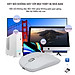 Chuột không dây HXSJ M103B wireless Bluetooth tự sạc pin siêu mỏng không gây tiếng ồn chuyên dùng cho Máy tính, pc, Laptop, Tivi  - Hàng chính hãng