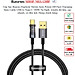 Cáp Sạc Baseus Explorer Series Auto Power-Off Fast Charging Data Cable USB to Type-C 100W Tự Ngắt, truyền dữ liệu, sạc nhanh, có đèn led- Hàng chính hãng