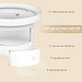 Nồi nấu chậm, nấu cháo, chưng yến 1L Elmich SCE-8524OL - Hàng Chính Hãng