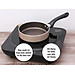 Chảo chống dính đáy từ cao cấp Smart Cook SM721 Size 16-18-20cm - Hàng chính hãng