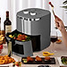 Nồi Chiên Không Dầu 8 Lít Mishio MK391 - Dung Tích Khổng Lồ, Nướng Nguyên Con Gà, Giá Cực Rẻ - Hàng chính hãng