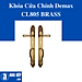 Khóa Cửa Chính Demax CL805 BRASS . Hàng Chính Hãng