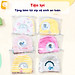 Set 3 nón mũ sơ sinh cho bé trai và bé gái từ 0-6 tháng tuổi chất thun cotton dày nhiều họa tiết – SS004