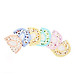 Combo 3 yếm dán in hình siêu cưng 100% cotton Babiboo - BBC45