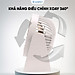 Quạt Mini Để Bàn Kosmen F118 Có Lưới Bảo Vệ , Dung Lượng Pin Khủng, Xoay 360 Độ - Hàng Chính Hãng