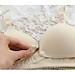 Áo lót cho con bú, áo ngực bầu và sau sinh mở cúc trước tiện lợi. chất liệu cotton co giãn không gọng đệm vừa  chống chảy xệ cho chị em sau sinh