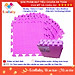 Bộ 10 tấm Thảm xốp cho bé ECOBABY, thảm xốp đạt tiêu chuẩn Mỹ và Châu Âu, độ dày khoảng 1cm, kích thước 1 tấm 30x30cm - Màu trơn