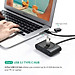 Bộ chia USB 3.0 4 cổng + USB Type C Ugreen 40850 chính hãng Ugreen