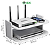 Kệ Wifi Treo Tường 2 Tầng Không Cần Khoan Để Đầu Thu Kỹ Thuật Số, Remote, Điện Thoại - IG407