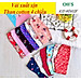 SET 5 LEGGING LỬNG/ QUẦN LỬNG QUA GỐI THUN COTTON 4 CHIỀU HOẠ TIẾT CHO BÉ GÁI HÀNG XUẤT DƯ ĐẸP 9-41KG