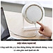 Quạt làm mát tuarbin mini để bàn hiệu HOTCASE WlWU Snow Wi-FS07 - Trang bị 4 cập độ gió, Pin sạc tích điện, Gió Mạnh, Êm Ái - Hàng nhập khẩu