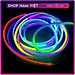 Dây Led Neon RGB Đuổi 5V Điều Khiển Remote và App Điện Thoại