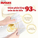 Thùng 3 gói Tã dán sơ sinh Huggies Tràm Trà NB70/S54/S80