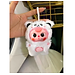 Móc khóa Baby Three đáng yêu - 15cm - Quà tặng móc khóa gấu bông bé ba tai thỏ cute