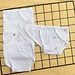 Set 5 tã vải sơ sinh cotton TOMTOM BABY | Size 1,2,3 cho bé sơ sinh - 9kg | Miếng dán bo viền, chất vải mềm mịn