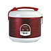 Nồi cơm điện Cuckoo 2.0L CR-1122 Màu đỏ - Giữ ấm tối đa, lòng nồi chống dính- Phiên bản Quốc tế - Hàng chính hãng Cuckoo Vina