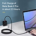 Dây cáp sạc nhanh 100W chuẩn PD 2.0 Type C to type-c QC 3.0 hiệu Baseus Cafule type c to Type C cho iPad Pro 2018 / 2020 / Samsung / Huawei / Xiaomi / Tablet / Macbook / Laptop Type C - Hàng nhập khẩu