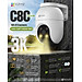 Camera IP Wifi PTZ Ngoài Trời Ezviz C8C Full Color Hồng Ngoại 30 Mét Có Dây Nối Nguồn Dài 1,5M - Hàng Chính Hãng