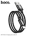 Dây sạc nhanh 2.4A cho Iphone Hoco. X89 dây dù chống đứt chống rối dài 1M - Hỗ trợ truyền dữ liệu tốc độ cao - Hàng Chính Hãng