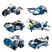 Đồ Chơi Lắp Ráp Trẻ Em -ROBO POLICE Cao 29 cm - Bằng nhựa ABS an toàn