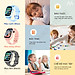 Đồng hồ Thông Minh Định vị Trẻ em SmartWatch AMA K26 Lắp sim Gọi Video có thể Tháo rời Tiện lợi Hàng nhập khẩu