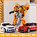 Đồ chơi mô hình xe ô tô biến hình robot người máy Transformer Optimus Prime, Bumblebee MySun