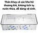 Kệ dán tường trong suốt HOKORI nhựa VIỆT NHẬT cao cấp - Đựng gia vị, đồ phòng tắm, khách, ngủ - Hàng chính hãng