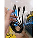 Cáp sạc nhanh 2A 3 đầu Hoco x14 - dây sạc 3 in 1 đa năng micro usb type c lightling cho iphone samsung oppo,..vvv - hàng chính hãng