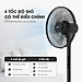 Quạt điện, quạt cây có điều khiển LEBENLANG LBL1864, chế độ hẹn giờ, công suất 60w, bảo hành 2 năm – hàng chính hãng