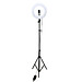 Đèn Livestream size 26 36 45 cm và chân đế 2m hỗ trợ chụp ảnh Make up trang điểm nhiều chế độ sáng, kèm kẹp điện thoại - Hàng chính hãng