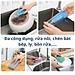 Set 8 Món Rửa Bát, Bùi Nhùi, Mút Rửa Chén, Đĩa Tạo Bọt, Cước Chà Xoong Nồi Có Tay Cầm Chà Bồn Rửa