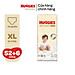 Tã/ Bỉm Quần Huggies Skin Perfect M/L/XL/XXL Super Jumbo Với 2 Vùng Thấm Giảm Kích Ứng Da