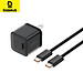 Bộ Baseus GaN5S 1C Sạc Nhanh 20W  (Kèm Cáp C to C 100W Dynamic 3 Series)- Hàng Chính Hãng