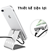 Giá Đỡ Điện Thoại, Máy Tính Bảng Kim Loại Nguyên Khối Basic Stand cell Phone Holder Hàng Chính Hãng