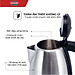 Ấm Siêu Tốc Inox Sunhouse SHD1186 - 1.8L - Hàng chính hãng