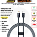 Cáp sạc nhanh Baseus Dynamic Series Type C to IP PD 20W dùng cho iPhon/iPa siêu bền - Hàng chính hãng