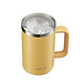 Ca giữ nhiệt Flat Table Mug LocknLock LHC4320 - Dung tích 730ml - Tay cầm thoải mái - Miệng ca rộng - Nắp trong suốt