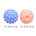 Đồ Chơi Giáo Dục Sớm HUANGER HE0207 Textured Balls - 6 Bóng Gai Cho Bé Từ 6 Tháng Tuổi