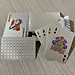 Bài Tây Poker Mạ Si BẠC Cao Cấp Phủ Nhũ BẠC Hãng miDoctor– Bộ 54 Lá Bài Tú Lơ Khơ Bằng Nhựa Dẻo Chống Thấm Nước Gãy