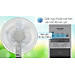 Quạt Treo Tường Toshiba F-WSA20(H)VN (55W) - Xám - Hàng chính hãng