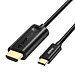 Cáp chuyển Choetech CH0019 Type C sang HDMI 2.0 dài 1.8M (hàng chính hãng)