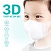 Combo 05 Khẩu Trang 3D Trẻ Em Niva Hộp 15 Cái Cấu Trúc 3 Lớp Ngăn Bụi Mịn Kháng Khuẩn Hàng Chính Hãng Cao Cấp Cho Bé Từ 1-6 Tuổi