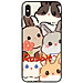Ốp lưng cho iPhone X - iPhone Xs - Xs Max - XR - iPhone 11 - 11 Pro Max - Năm Chú Thỏ - Hàng Chính Hãng