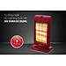 Sưởi điện 3 bóng Halogen Sunhouse SHD7016 đỏ đen - Hàng chính hãng