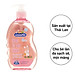 Dầu tắm & gội Kodomo Pink Hanabaki 400ml - Cho bé từ 0+ Không có cồn, Không chất tạo mùi, không gây dị ứng, Không cay mắt