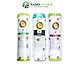 Bộ 3 lõi lọc nước 123 dùng cho các dòng máy RO, Lõi PP 5 Micron, GAC, PP 1 Micron - Hàng Chính Hãng