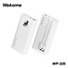 Sạc Dự Phòng Đa Năng 20.000mAh WEKOME WP-335 - Tích Hợp 2 Cáp Sạc Nhanh TypeC & iP - Hỗ Trợ Sạc Nhanh Lên Đên 22,5W - Hàng Chính Hãng